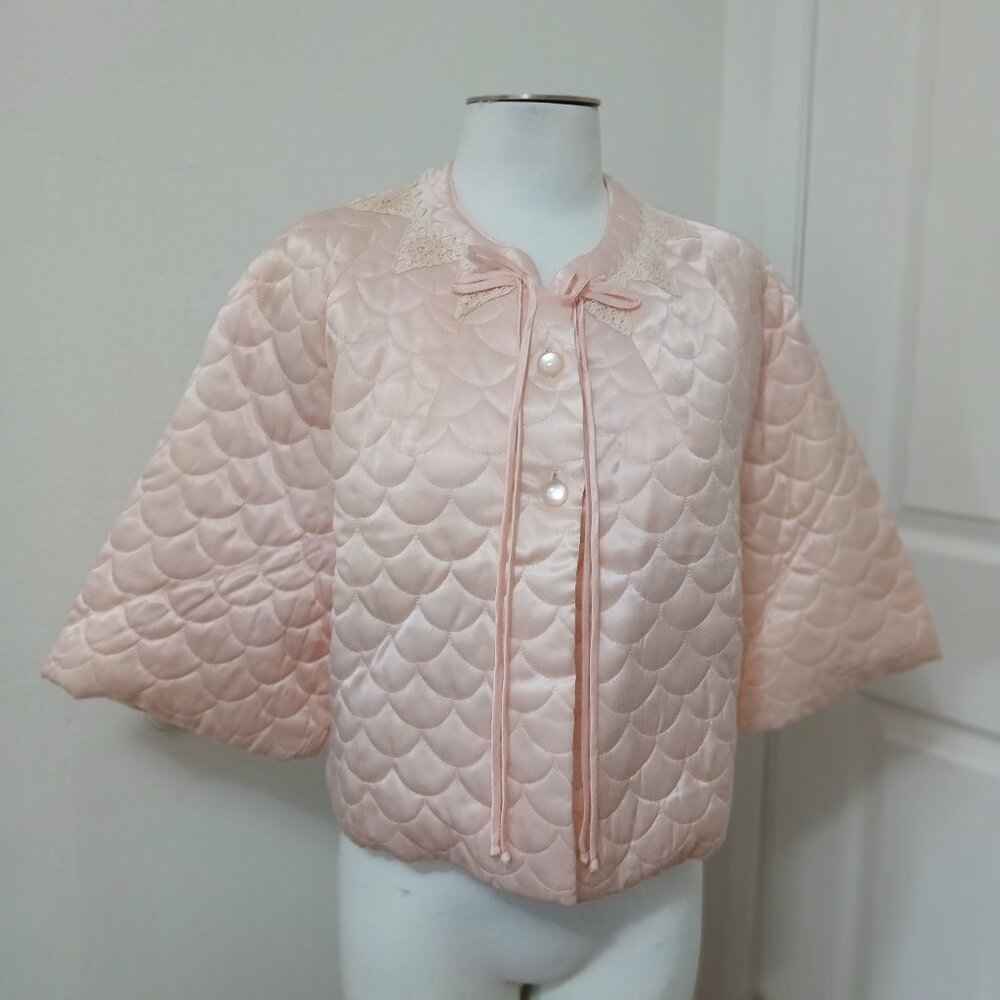 Barbizon Dream Puff Bed Jacket 1950's